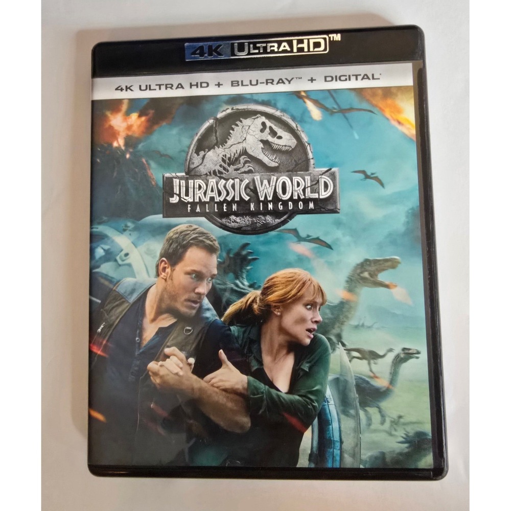 JURASSIC WORLD FALLEN KINGDOM IN‎ 4K* LIKE NEW